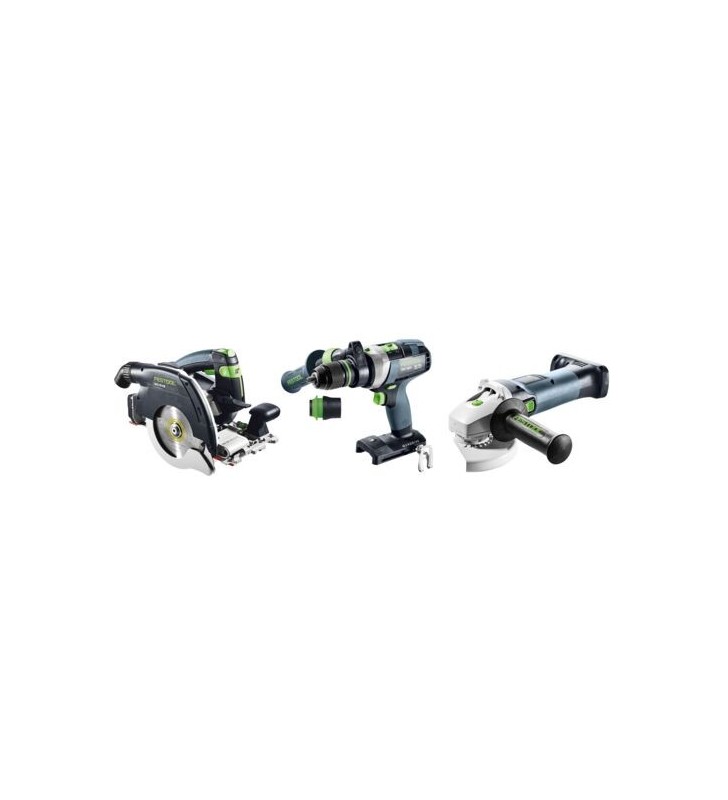 Festool - Kit Combo sans fil charpente HKC 55/TPC 18/AGC 18/TB 137