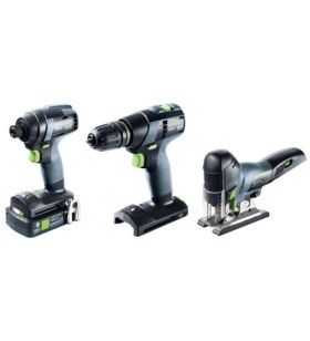 Festool - Kit Combo sans fil montage TID 18/TXS 18/PSC 420/TB 137