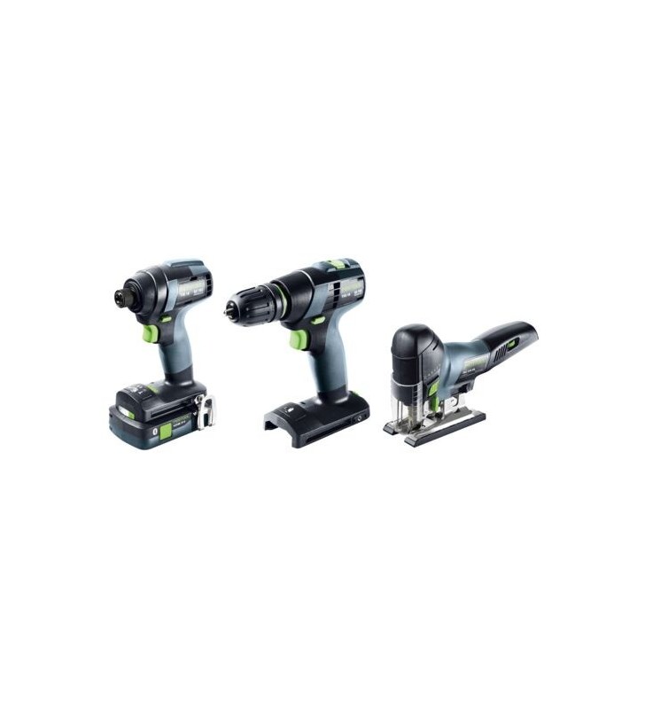 Festool - Kit Combo sans fil montage TID 18/TXS 18/PSC 420/TB 137