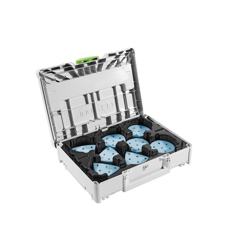 Festool - Systainer³ d'abrasifs SYS-STF D90/V93 GR-Set Granat