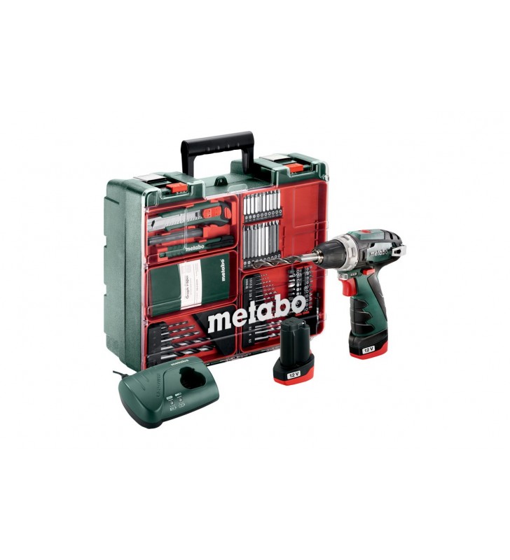 Metabo - Perceuse-visseuse sans fil PowerMaxx BS Basic Set