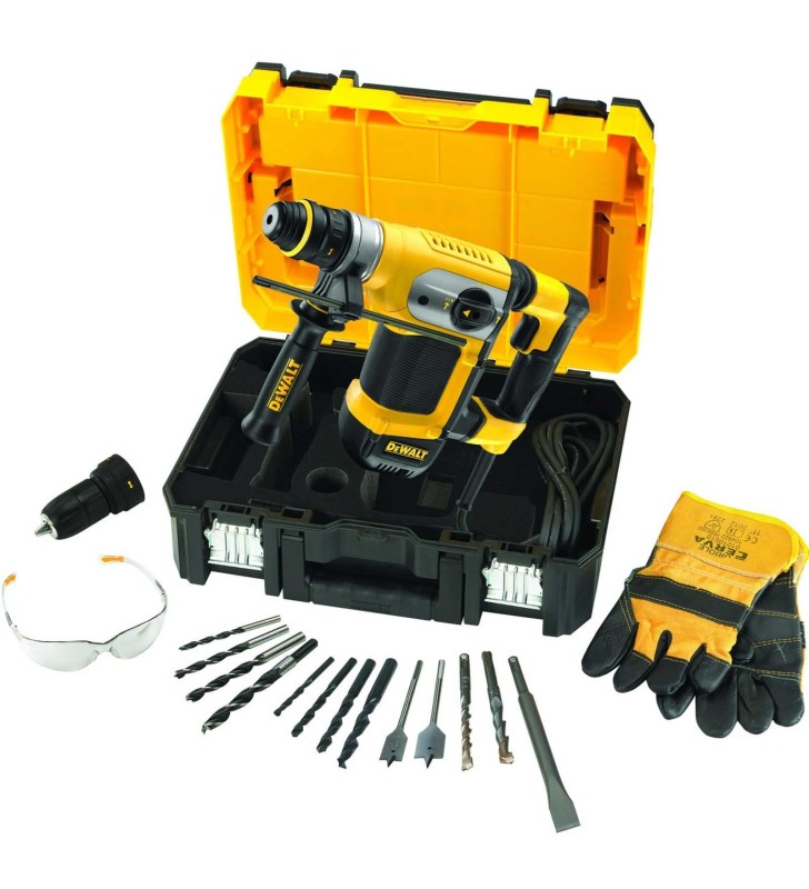 DEWALT - Perforateur SDS-plus 1000 W 4.2J 32 mm 4kg D25417KT-QS
