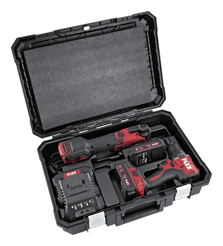 FLEX - DD LD+MT 18-ECTC/2.5 Set - DUO pack 18V Perceuse-visseuse + outil multifonction