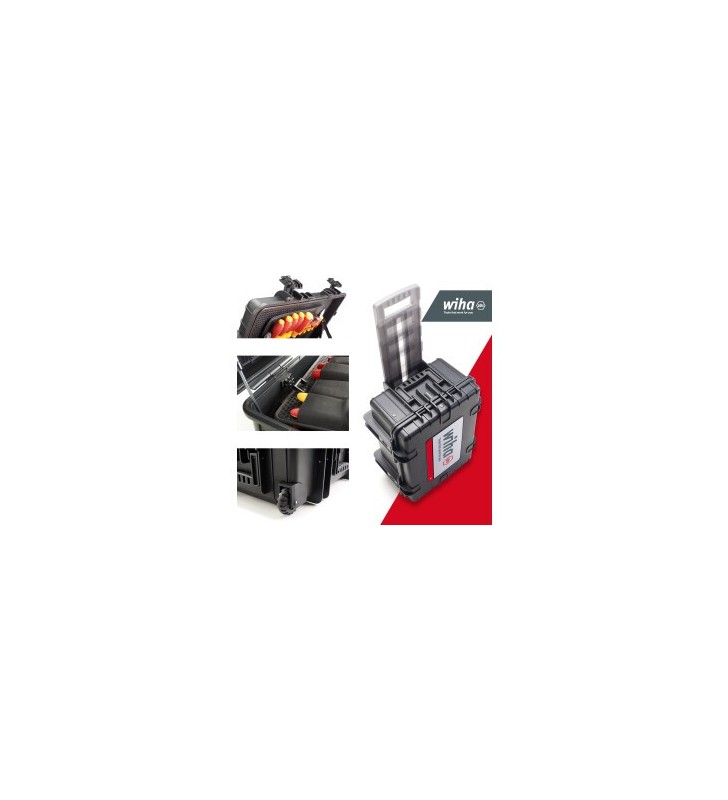 WIHA Caisse à outils XXL II electric 116 pcs 9300-704