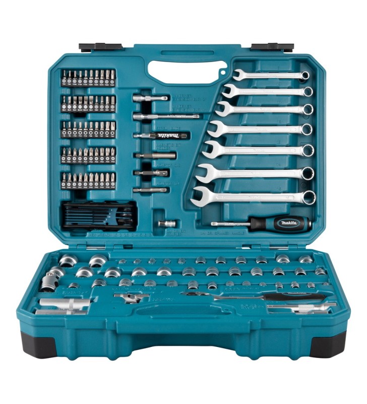 MAKITA - Coffret d'outils à main et d'embouts de vissage, 120 pièces E-06616