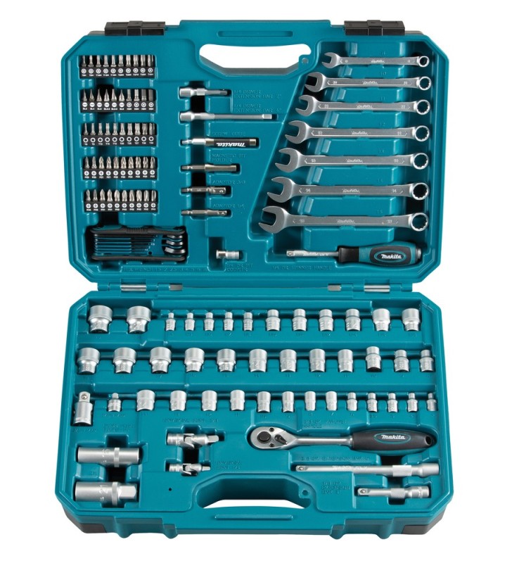 MAKITA - Coffret d'outils à main et d'embouts de vissage, 120 pièces E-06616