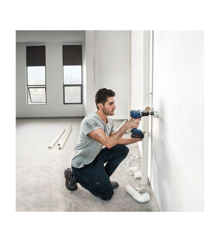 BOSCH - Kit 18V avec 3 outils : GSR + GDX + GBH + 3x5.0Ah + GAL 12V/18V-80 - 0615A50093