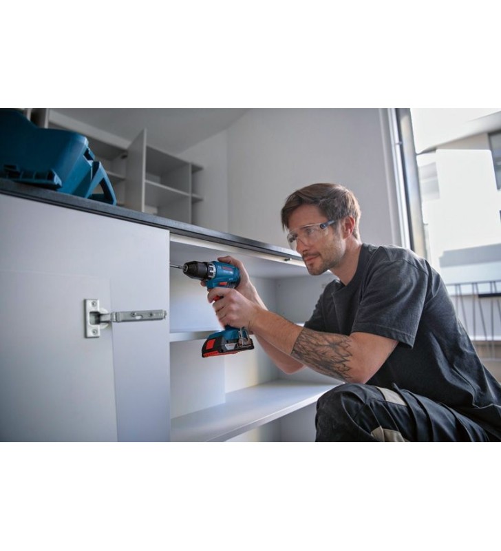 BOSCH - Combi-kit 3 outils 18 V : GSR+GWS+GBH+3x4,0 Ah+GAL 18V-40 - 0615A5007L
