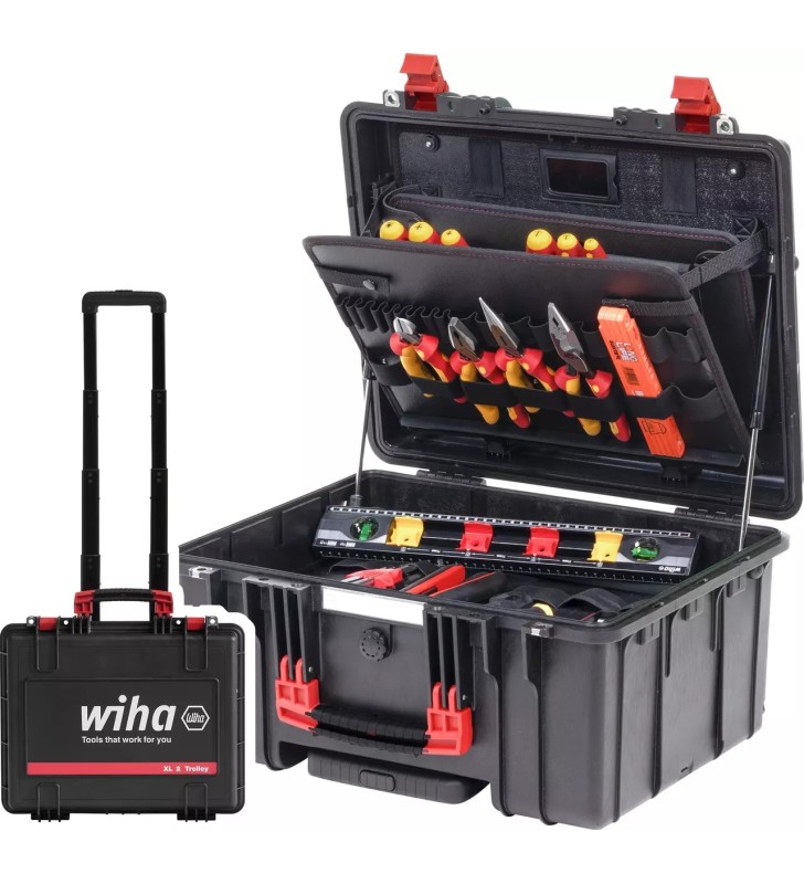 WIHA - Coffret à outils XL 2 chariot électrique - 45795