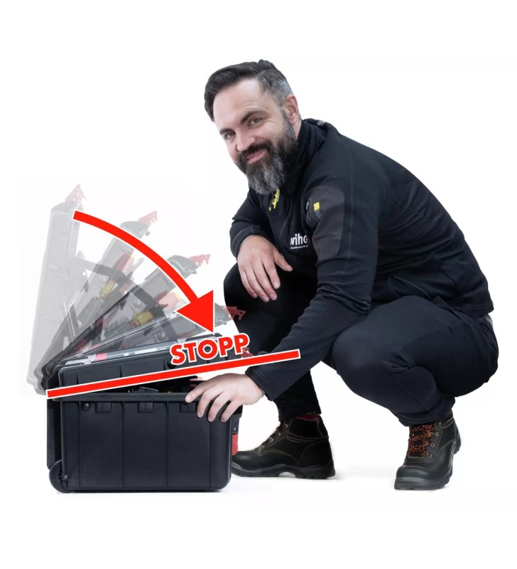 WIHA - Coffret à outils XL 2 chariot électrique - 45795