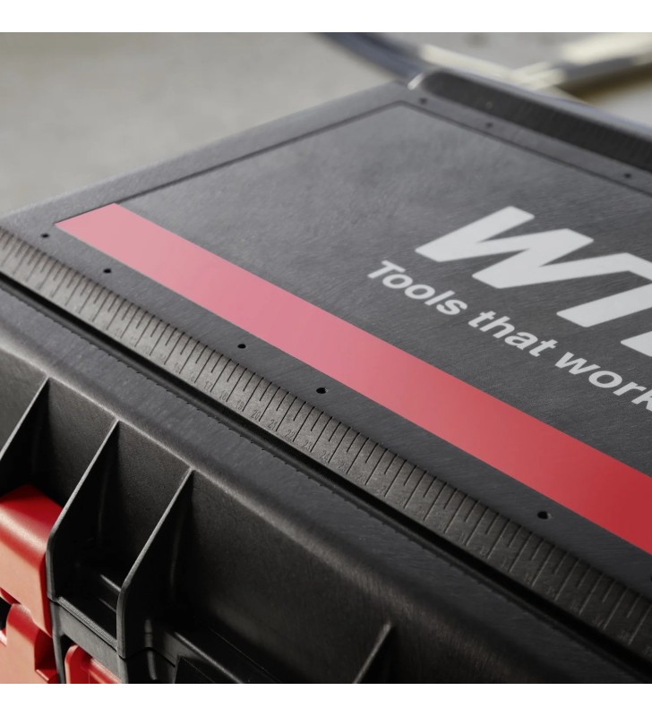 WIHA - Caisse à outils d'électricien Competence XXL III 100pcs - 44128