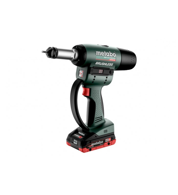 Metabo - Riveteuse à inserts sans fil NMP 18 LTX BL M10