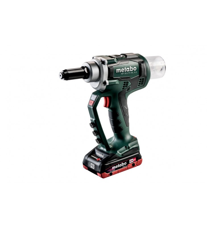 Metabo - Pistolet à riveter sans fil NP 18 LTX BL 5.0