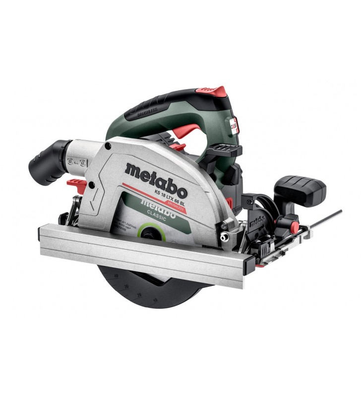 Metabo - Scie circulaire portative sans fil KS 18 LTX 66 BL
