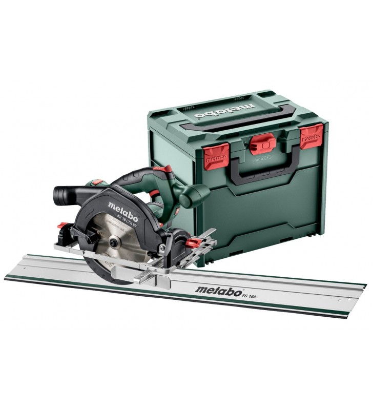 Metabo - Set scie circulaire portative sans fil KS 18 LTX 57 FS
