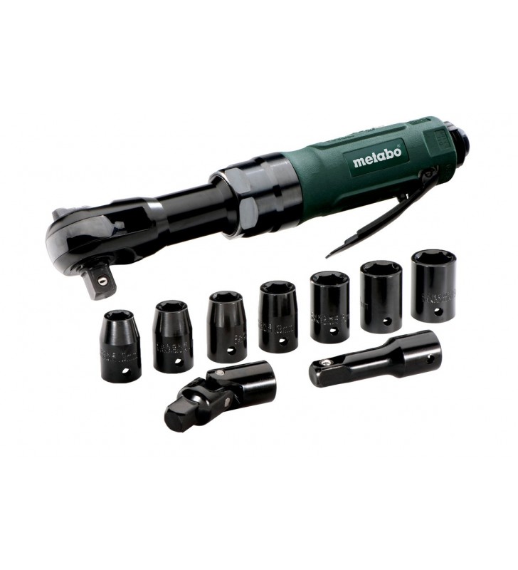 Metabo - Tournevis à cliquet à air comprimé DRS 68 Set 1/2"