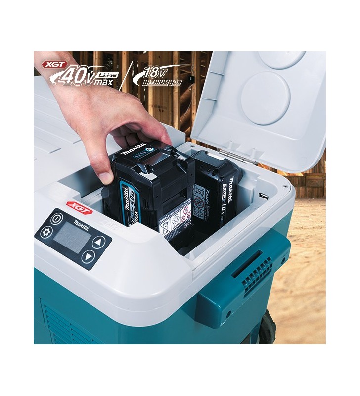 Makita - CW001GZ - Glacière & réchaud 20l 40Vmax/18V/12V-24V DC/AC