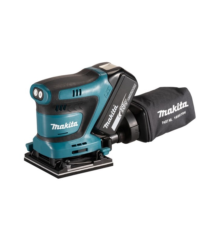 Makita - DBO481RTJ - Ponceuse 112x102mm 18 V