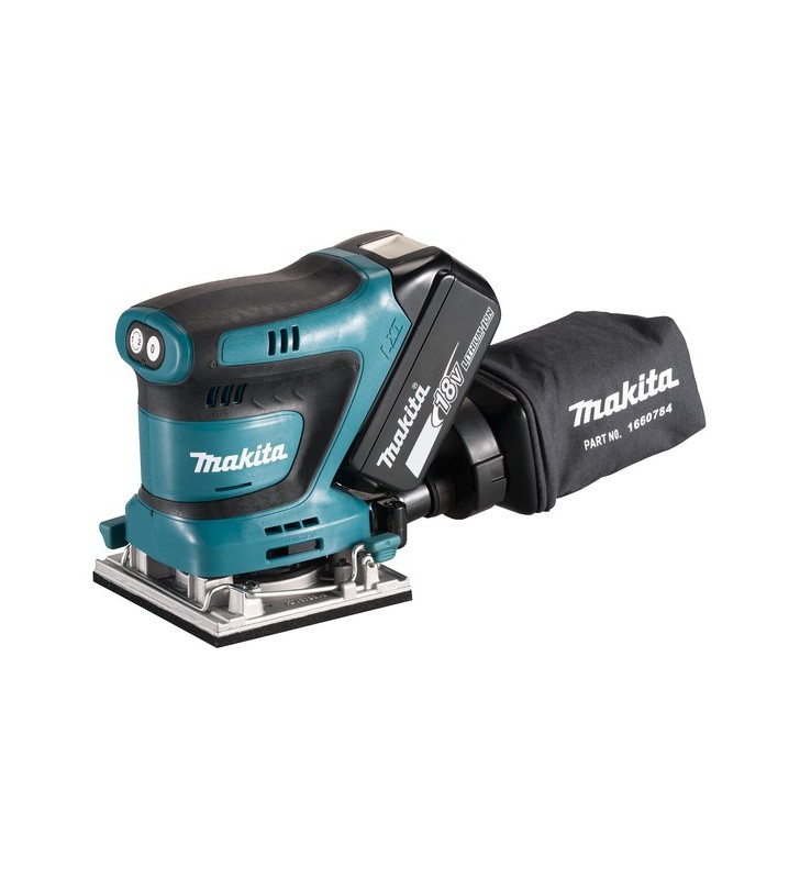 Makita - DBO482RTJ - Ponceuse 112x102mm 18 V