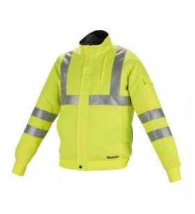 Makita - DFJ214AL - Blouson ventilé type "Haute visibilité" CXT & LXT 12Vmax/14,4V/18V