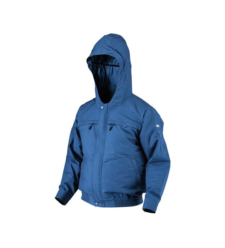 Makita - DFJ301ZS - Blouson ventilé avec capuche à batteries LXT & CXT 10,8V/14,4V/18V