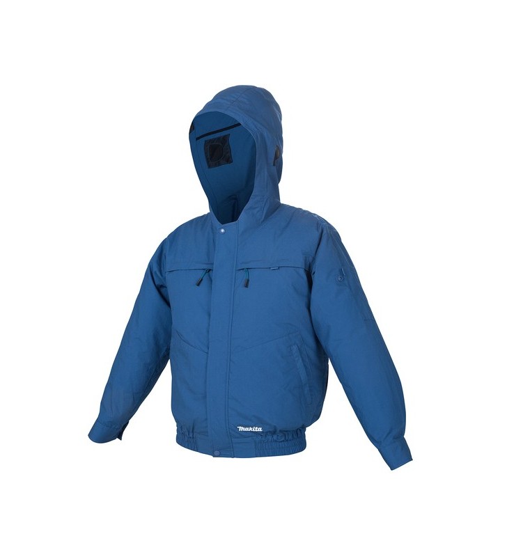 Makita - DFJ311ZL - Blouson ventilé avec capuche à batteries LXT & CXT 10,8V/14,4V/18V