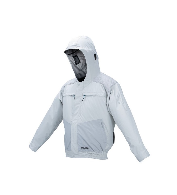 Makita - DFJ411ZL - Blouson ventilé avec capuche à batteries LXT & CXT 10,8V/14,4V/18V