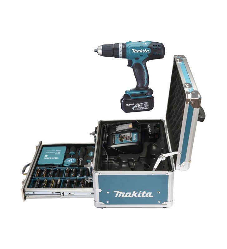 Makita - DHP453RFX2 - Visseuse-perceuse à percussion 18 V
