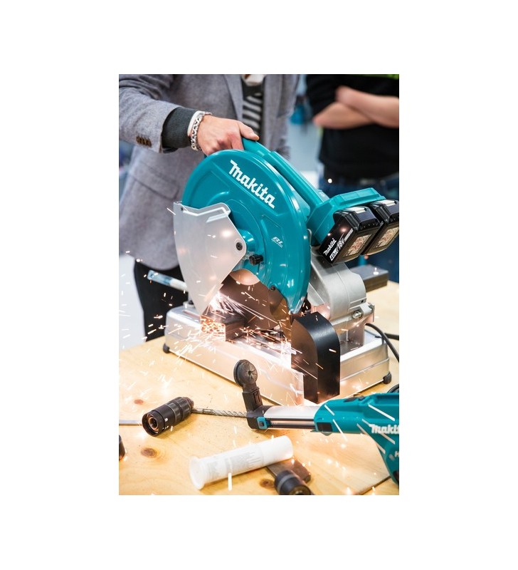 Makita - DLW140Z - Tronçonneuse à métaux 355mm 2x18V