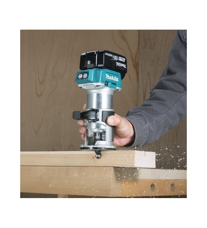 Makita - DRT50ZJ - Défonceuse/affleureuse 18V