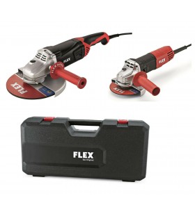 Set de meuleuses d'angle FLEX L2100-230 + L800-125 en coffret