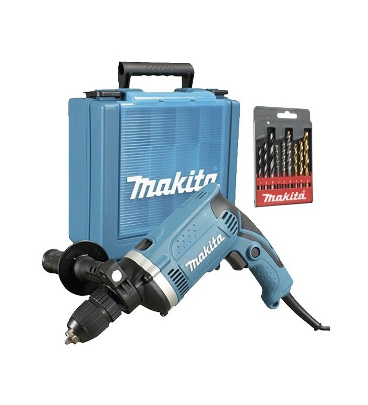 Makita - HP1631KSP - Perceuse à percussion 710W