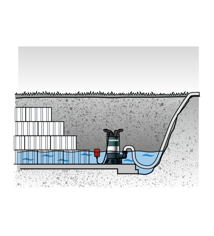 Metabo - Pompe immergée pour eau sale PS 18000 SN