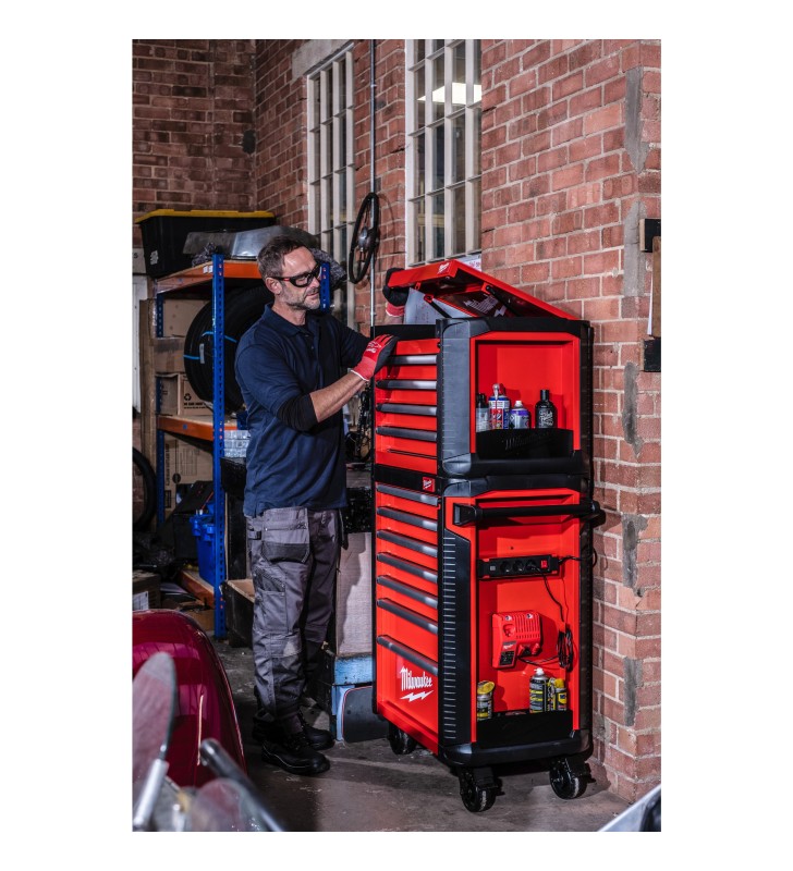 Milwaukee - 4932478850 -  Coffre supérieur 4 tiroirs pour servante 30˝ / 78 cm