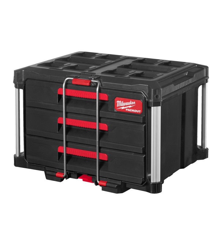 Milwaukee - 4932472130 -  Coffret 3 tiroirs PACKOUT™