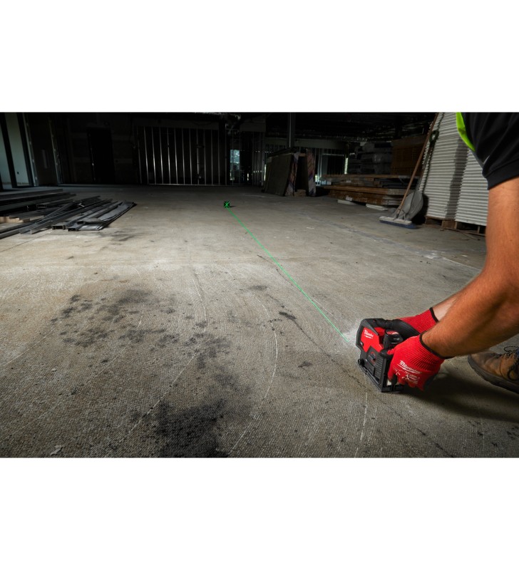 Milwaukee - 4933478101 -  M12™Laser vert 2 lignes avec aplomb