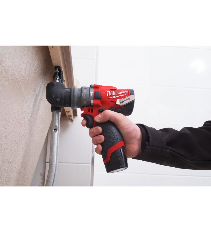 Milwaukee - 4933464138 - M12 FUEL™ Perceuse à percussion 6 en 1 avec mandrins amovibles