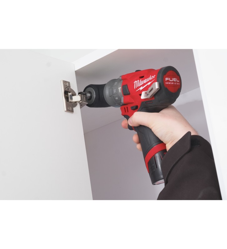 Milwaukee - 4933464138 - M12 FUEL™ Perceuse à percussion 6 en 1 avec mandrins amovibles