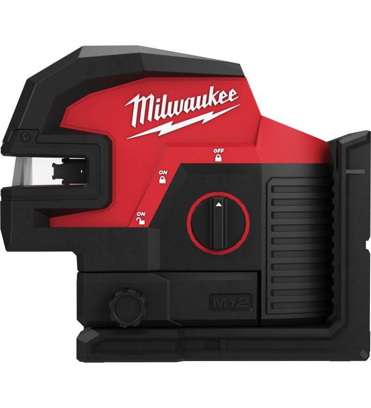 Milwaukee - 4933479202 - M12™ Laser vert 2 lignes 4 points