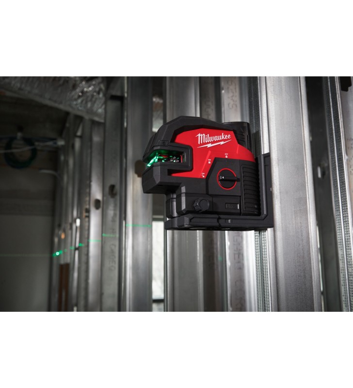 Milwaukee - 4933479203 - M12™ Laser vert 2 lignes 4 points