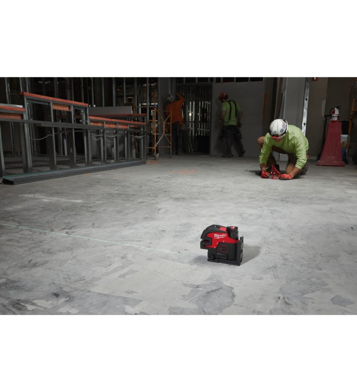 Milwaukee - 4933479203 - M12™ Laser vert 2 lignes 4 points