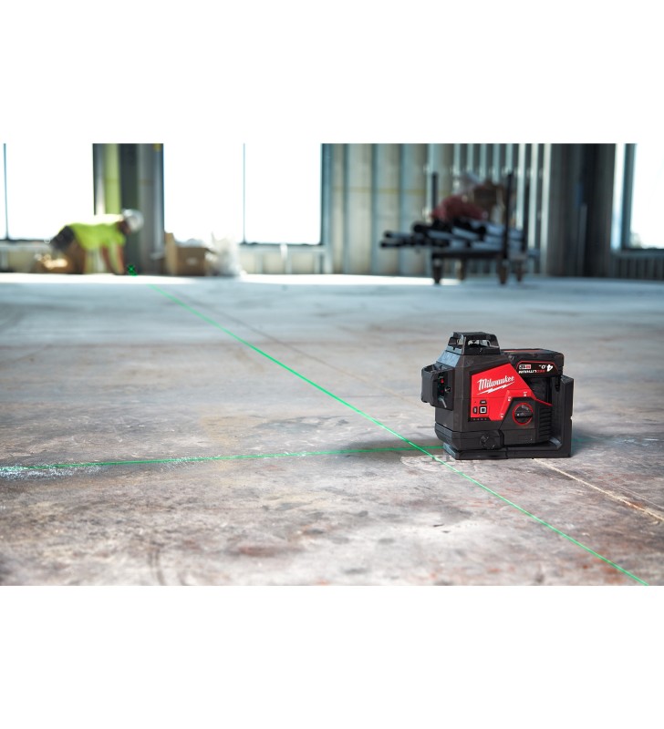 Milwaukee - 4933478102 - M12™ Laser vert 3 lignes 360°