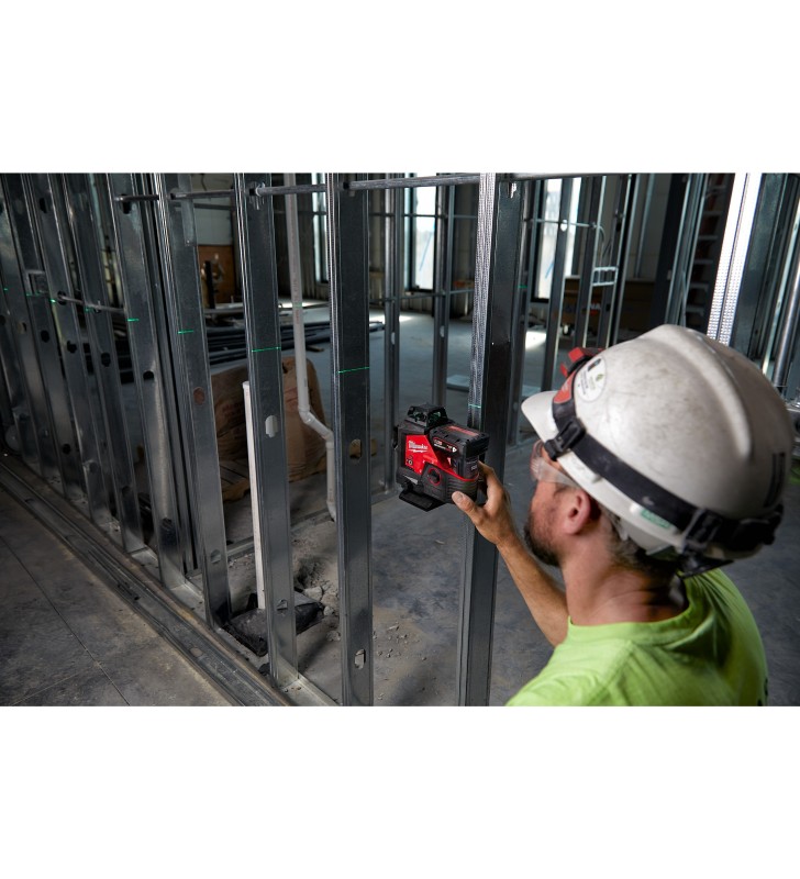 Milwaukee - 4933478102 - M12™ Laser vert 3 lignes 360°