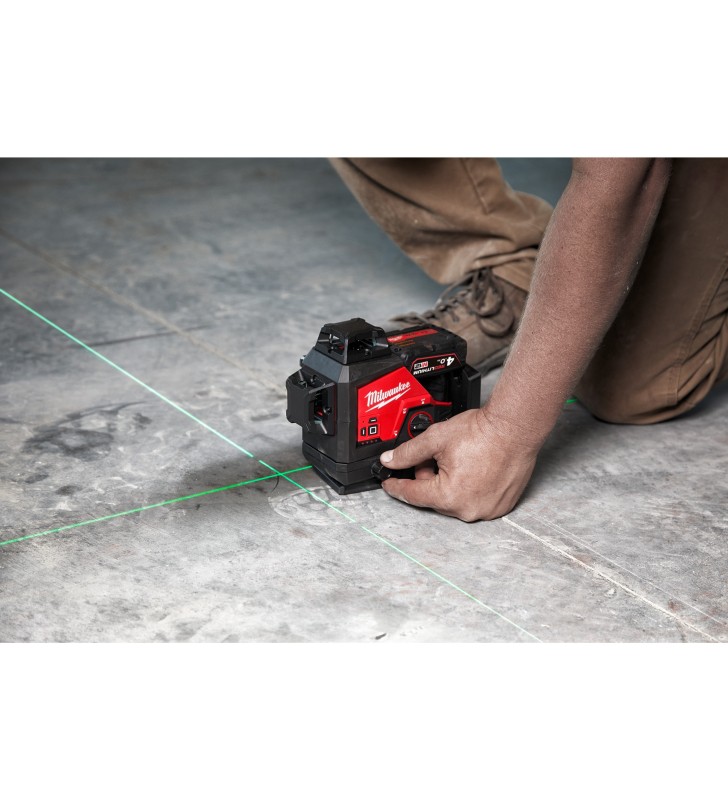 Milwaukee - 4933478960 - M12™ Laser vert 3 lignes 360°