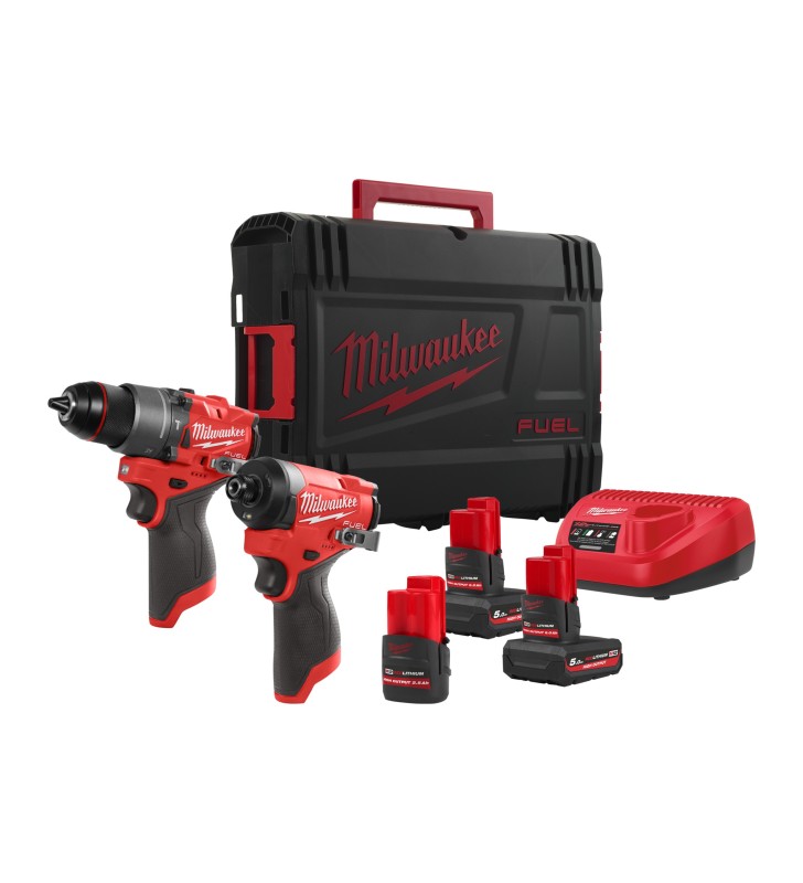 Milwaukee - 4933492513 - M12™ Powerpack Lot 2 outils