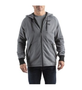 Milwaukee - 4932480069 - M12™ SWEAT À CAPUCHE CHAUFFANT - GRIS