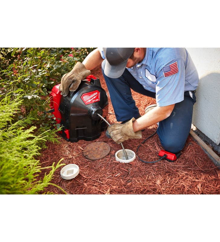Milwaukee - 4933459707 - M18 FUEL™ Déboucheur à section et à tambour ⌀10 mm