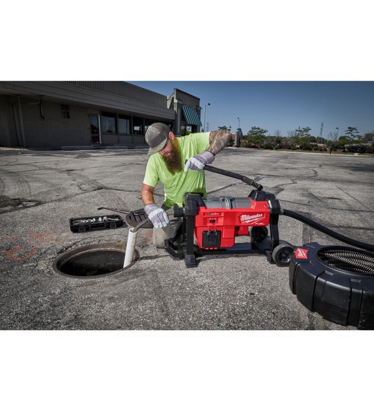 Milwaukee - 4933471410 - M18 FUEL™ Déboucheur de canalisation à sections