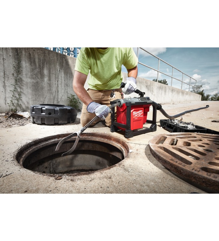 Milwaukee - 4933478407 - M18 FUEL™ Déboucheur de canalisation compact à sections