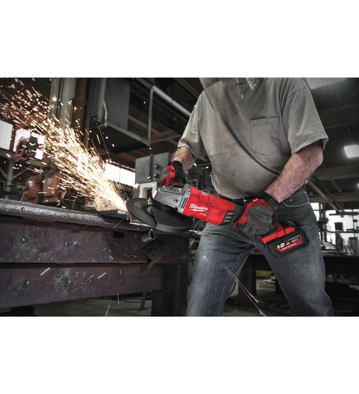 Milwaukee - 4933464114 - M18 FUEL™ Meuleuse d'angle 230mm "Gâchette Homme Mort" HIGH OUTPUT™